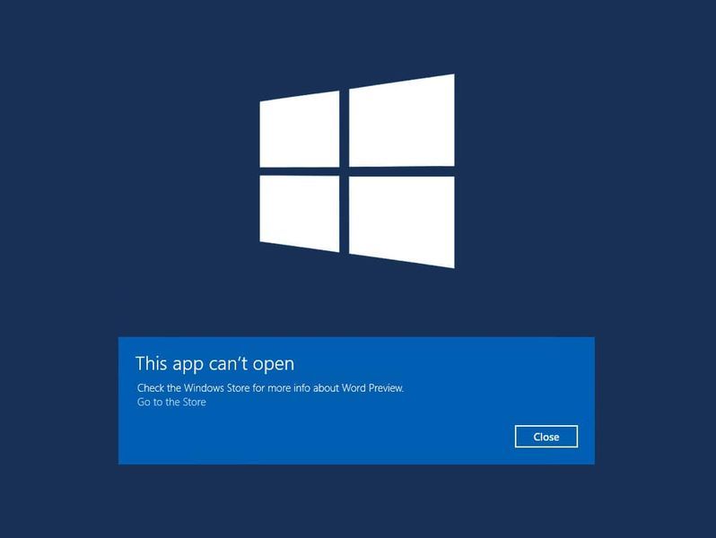 Popravite Windows 10 aplikacije koje ne rade